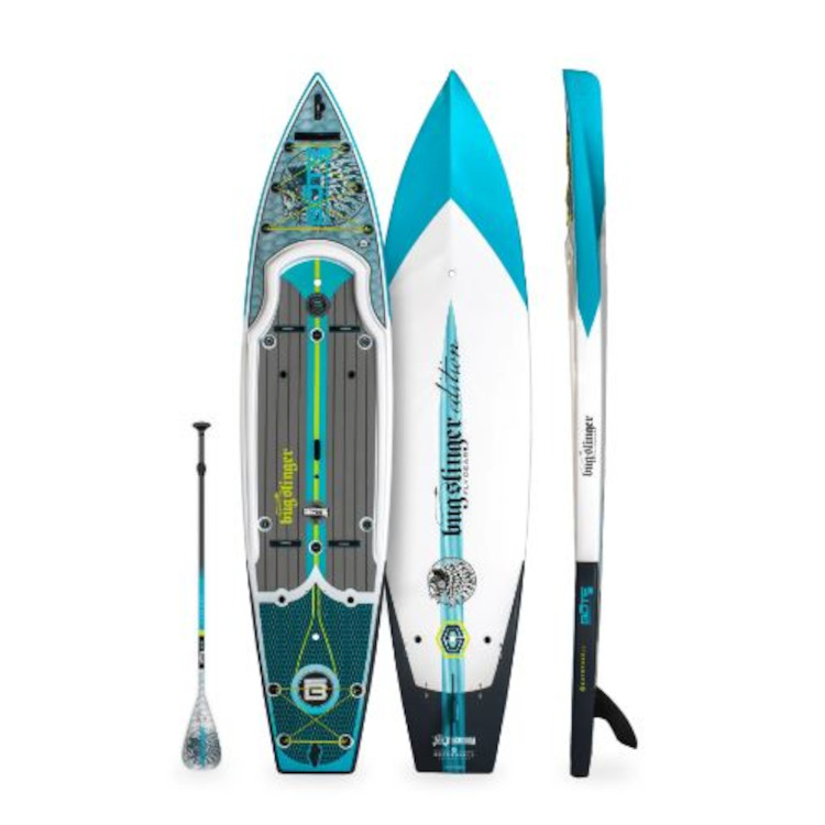 Bote Rackham Gator Shell 12' Stand Up Paddleboard with Carbon Paddle - Image 2